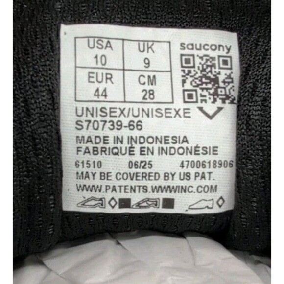 Saucony PROGRID OMNI 9 Gold/Carbon S70739-66 M 10/W 11.5 Hiking Trail Shoes - Picture 10 of 13